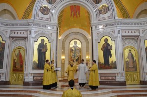 В неделю 25-ю по Пятидесятнице епископ Балтийский Серафим совершил священническую хиротонию