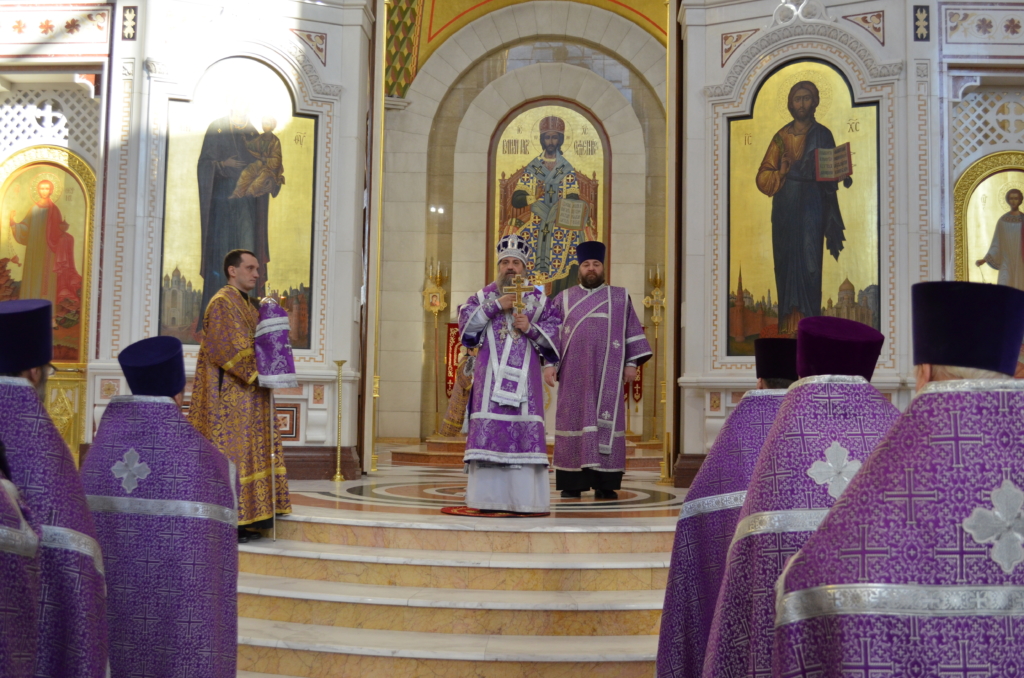 Архиепископ Серафим совершил Литургию и возглавил Чин Торжества Православия
